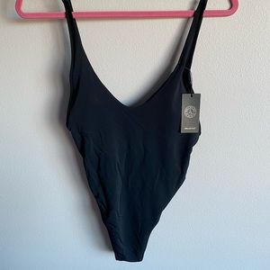 RELLECIGA one piece black swimsuit.